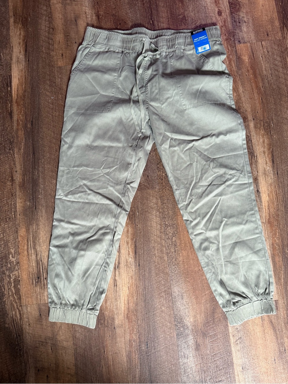 Buffalo David Bitton tan Drawstring Jogger Pants